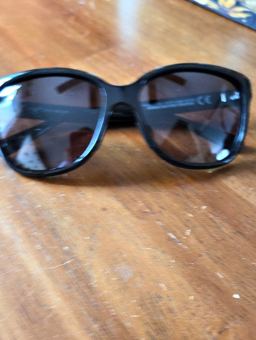 RAYBAN Black & Brown Sunglasses